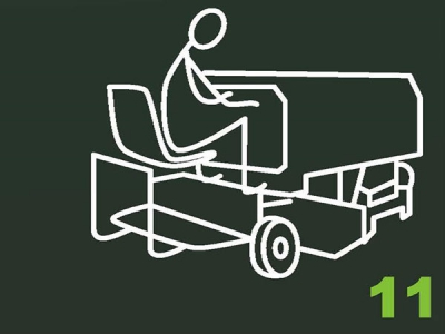 Apply rubber granules